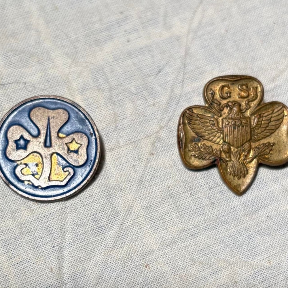 Vintage Girl Scout pins